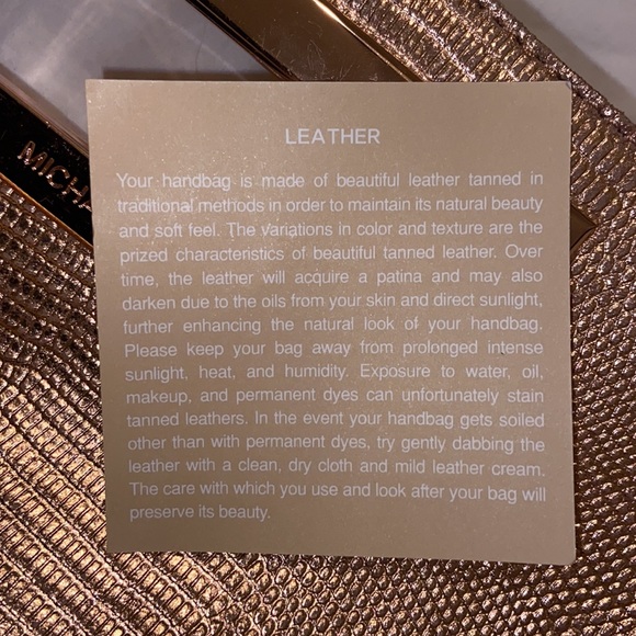 Michael Kors Rare Rose Gold Clutch - Picture 6 of 7